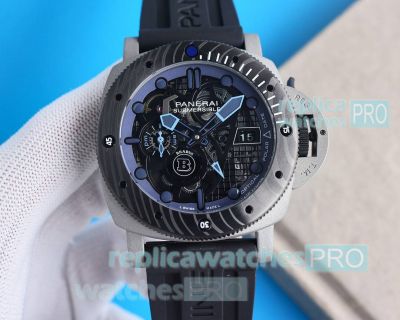 Perfect Replica Panerai Submersible 47MM Automatic 2555 Movement Watch